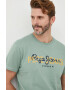 Pepe Jeans Памучна тениска - Pepit.bg