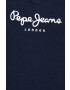 Pepe Jeans Памучна тениска в тъмносиньо - Pepit.bg