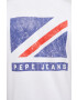 Pepe Jeans Памучна тениска Ackley - Pepit.bg