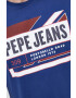 Pepe Jeans Памучна тениска Adelard - Pepit.bg