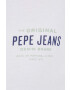 Pepe Jeans Памучна тениска ADELINE в бяло - Pepit.bg