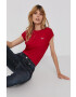 Pepe Jeans Памучна тениска Bloom - Pepit.bg