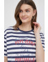 Pepe Jeans Памучна тениска Navy - Pepit.bg