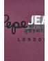 Pepe Jeans Памучна тениска Topher - Pepit.bg