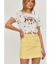 Pepe Jeans Пола в жълто - Pepit.bg