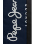 Pepe Jeans Раница в тъмносиньо голям размер с принт - Pepit.bg