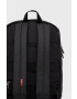 Pepe Jeans Раница Court Back Pack мъжка в черно голям размер с апликация - Pepit.bg