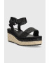 Pepe Jeans Сандали WITNEY в черно с платформа - Pepit.bg