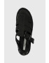 Pepe Jeans Сандали WITNEY в черно със скосена платформа PLS90577 - Pepit.bg