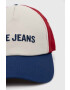 Pepe Jeans Шапка с козирка Whitehall с десен - Pepit.bg