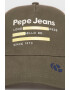 Pepe Jeans Шапка Taylor в зелено с принт - Pepit.bg
