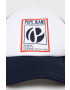 Pepe Jeans Шапка Terry в тъмносиньо с апликация - Pepit.bg