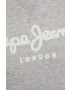 Pepe Jeans Суичър в сиво с апликация - Pepit.bg