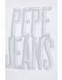 Pepe Jeans Суичър в бяло с апликация - Pepit.bg