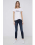Pepe Jeans Тениска Anna дамска в бяло - Pepit.bg