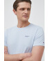 Pepe Jeans Тениска Jack в синьо с изчистен дизайн - Pepit.bg