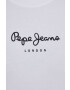 Pepe Jeans Тениска New Virginia Ss N дамска в бяло - Pepit.bg