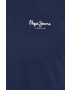 Pepe Jeans Тениска Original Basic 3 в тъмносиньо с изчистен дизайн - Pepit.bg