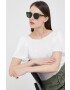 Pepe Jeans Тениска Petra в бяло - Pepit.bg