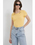Pepe Jeans Тениска Ragy в жълто - Pepit.bg