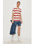 Pepe Jeans Тениска с яка Bart - Pepit.bg