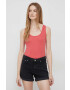 Pepe Jeans Топ Winona дамски в червено - Pepit.bg