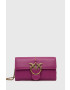 Pinko Кожен портфейл в розово - Pepit.bg