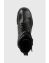 Pinko Кожени кубинки Melissa в черно с платформа - Pepit.bg
