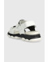 Pinko Кожени сандали Mylene в бяло с платформа 100858 A0N9 Z14 - Pepit.bg