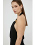 Pinko Рокля в черно дълъг модел със стандартна кройка - Pepit.bg