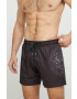 Plein Sport Плувни шорти в черно - Pepit.bg