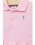 Polo Ralph Lauren Бебешки къс гащеризон - Pepit.bg