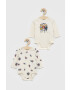 Polo Ralph Lauren Бебешко боди от памук (2 чифта) - Pepit.bg