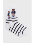 Polo Ralph Lauren Чорапи дамско в бяло - Pepit.bg