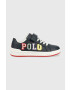 Polo Ralph Lauren Детски маратонки в тъмносиньо - Pepit.bg