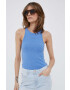 Polo Ralph Lauren Кашмирен топ в синьо - Pepit.bg