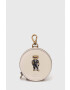 Polo Ralph Lauren Кожен портфейл дамски в бежово - Pepit.bg