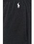 Polo Ralph Lauren Къс панталон мъжки в черно - Pepit.bg