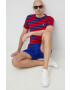 Polo Ralph Lauren Памучна тениска с десен - Pepit.bg