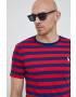 Polo Ralph Lauren Памучна тениска с десен - Pepit.bg