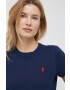 Polo Ralph Lauren Памучна тениска в тъмносиньо - Pepit.bg