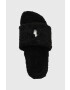 Polo Ralph Lauren Пантофи Elenore в черно FLF5313ARL - Pepit.bg