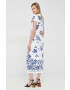 Polo Ralph Lauren Рокля с лен - Pepit.bg