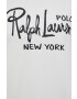 Polo Ralph Lauren Суичър в бяло с принт - Pepit.bg