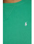 Polo Ralph Lauren Суичър в зелено с изчистен дизайн - Pepit.bg