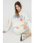Polo Ralph Lauren Суичър в бежово с качулка с десен - Pepit.bg