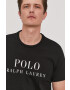 Polo Ralph Lauren Тениска мъжка в черно с принт - Pepit.bg