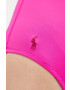 Polo Ralph Lauren Цял бански в розово с леко подплатена чашка - Pepit.bg