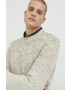 Premium by Jack&Jones Пуловер Steen мъжки в бежово - Pepit.bg