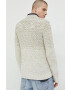 Premium by Jack&Jones Пуловер Steen мъжки в бежово - Pepit.bg